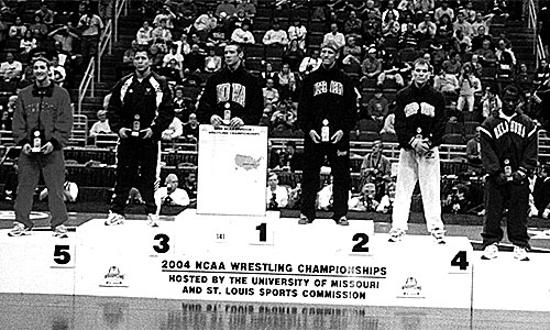 Jason Mester||Central Michigan University - NCAA Div. I - 4th Place 2004||NCAA Div. I - 5th Place 2003