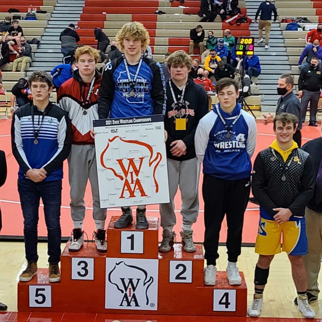 Mason Hughes 182 lb. WI state wrestling champion